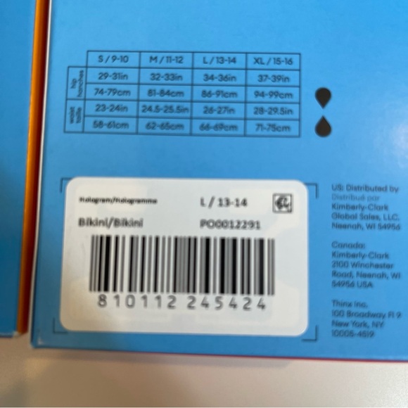 Thinx Teens period bikini panties 2 - Picture 6 of 9